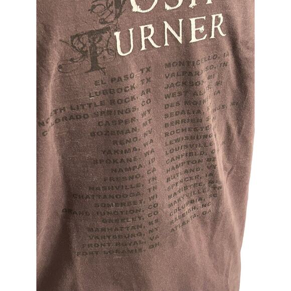 Josh Turner Concert Tour Large T-Shirt Short Sleeve - Picture 6 of 8